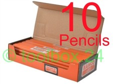 10 x Bahco HB Grade Joiners Pencils, Builders, Carpenters, Woodwork, Woodworking