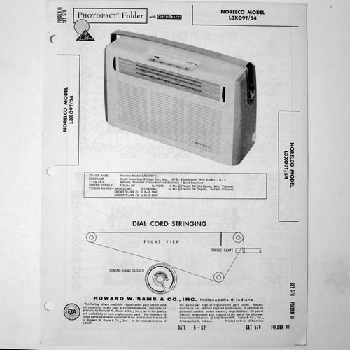 Norelco model l3x09t - norelco,