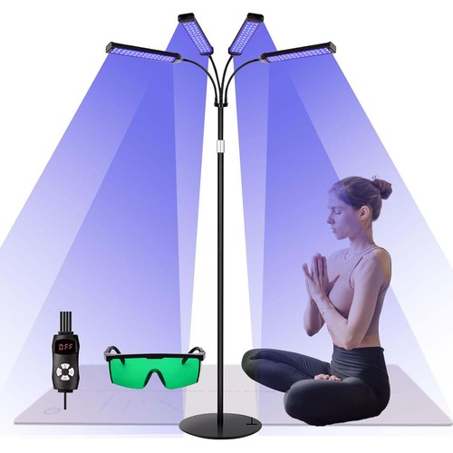 Tanning lamp blue light - tanning,