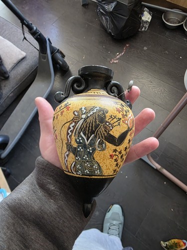 Ancient greek goddess pottery - ancient,