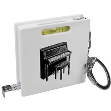 'Piano and Chair' Keyring Tape