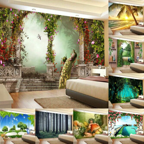 Large forest wall - large,