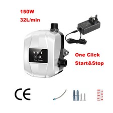 34L/min Smart Shower Pump 2.2bar Automatic Water Pressure Booster Bathroom Pump