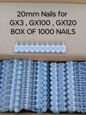 20mm Nails Suitable For Hilti GX3 , GX120 , GX100 Nail Guns Box 1000 nails