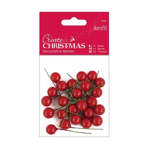 Decorative red berries