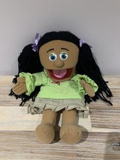 Silly Puppets Jasmine Ventriloquist Girl Full Body Hand Puppet Plush Toy 14”