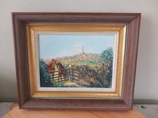 Vintage Framed Oil Painting