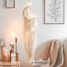 Macrame wall hanging moon - wall,