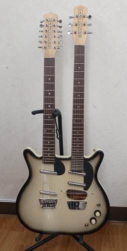 Danelectro double neck 12 - neck, 6-12