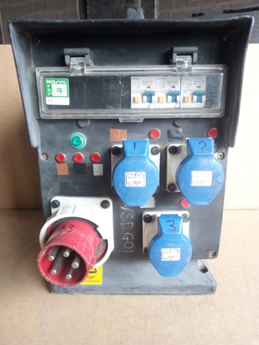 Rubber box distro 415v - 415v, to