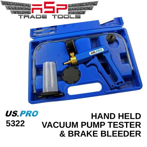 Hand held vacuum - held, pump