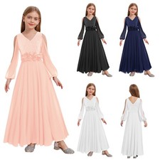 Girls Off Shoulder Wedding