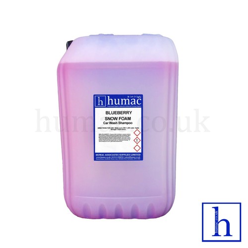 Blueberry foam snow - foam,