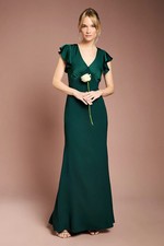 Coast Emerald A-Line Dress