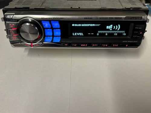 Alpine cda 9885r - alpine,