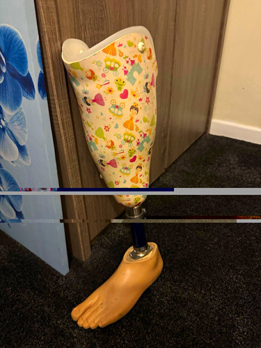Adult prosthetic leg - adult, with