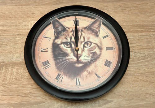 Cat lovers wall clock - wall,