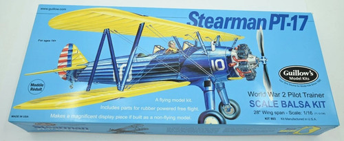 Guillow boeing stearman 17 - boeing,
