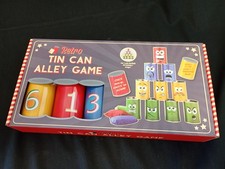 Retro Tin Can Alley Game Cans