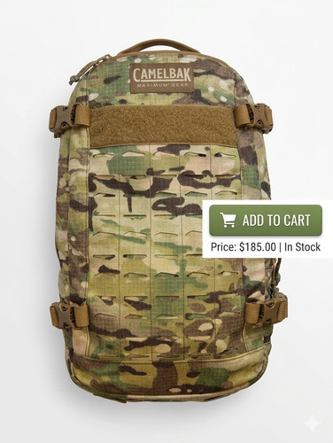 Camelbak maximum gear - camelbak, multicam