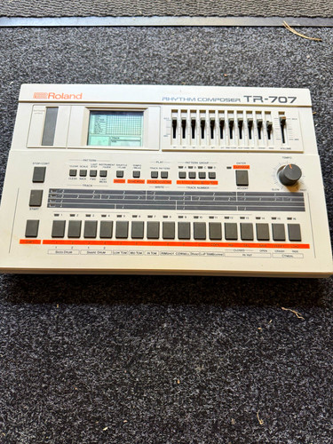 Roland 707 programmable - roland, tr-707