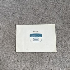 Triumph 2500S 1975-76 full