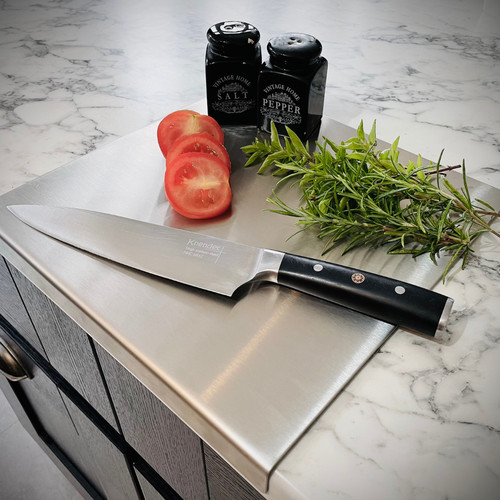 Satin stainless steel folded - satin,