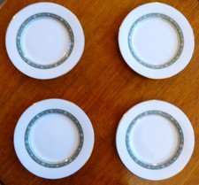 4 x Vintage Royal Doulton Rondelay H5004 Tea Side Plates 6.5" / 16.5cm Wide - #2