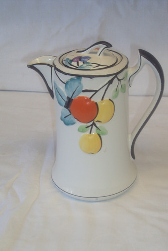 Vintage art deco - deco, handpainted