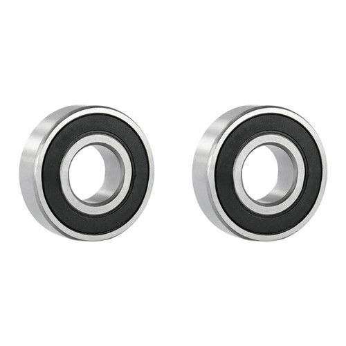 2pcs deep groove ball - groove, bearings
