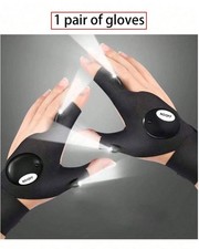 Finger Gloves with LED Light