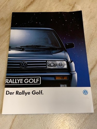 Golf mk2 gti rallye - vw,