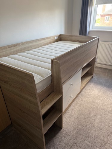 Kids cabin bed with storage - cabin,