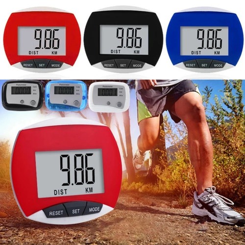 Lcd clip pedometer - clip,