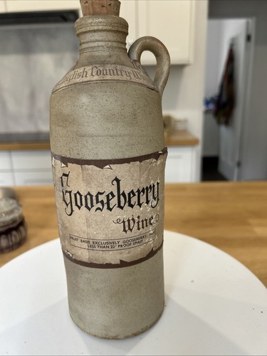 Vintage gooseberry wine - vintage,