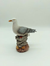 Seagull On A Rock Decoration Ornament New UK