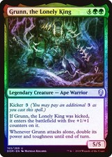 Grunn, the Lonely King FOIL