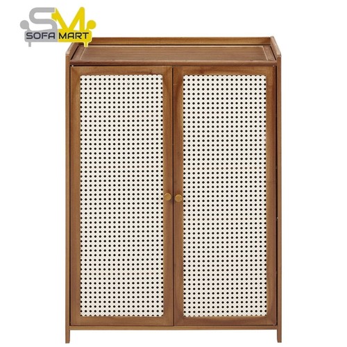 Wooden shoe storage cabinet - wooden,