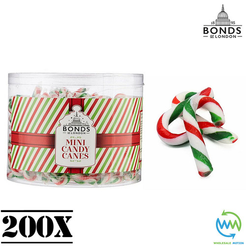 200 mini candy canes - mini,