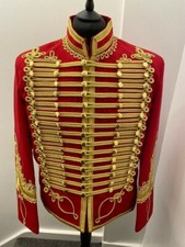 Hussar Napoleonic Tunic Pelisse Jimi Hendrix Military Uniform Jacket