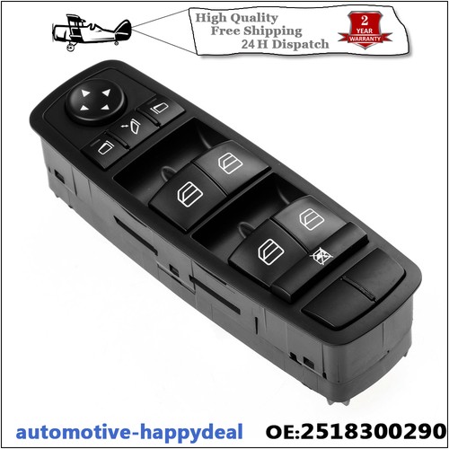 Front power window switch - power,