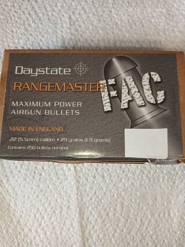 Rangemaster fac pellets 22 - pellets, .22