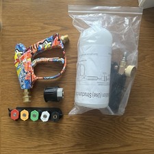 Pressure Washer Hose Connector Water Gun Kit for Karcher Nilfisk Parkside Bosch