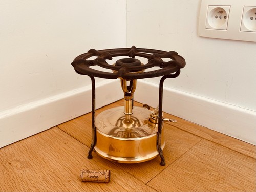 Antique brass kerosene - antique, stove