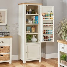 Cotswold Cream Single Kitchen Larder Pantry Cupboard- SLIGHT SECONDS -WT48-F368