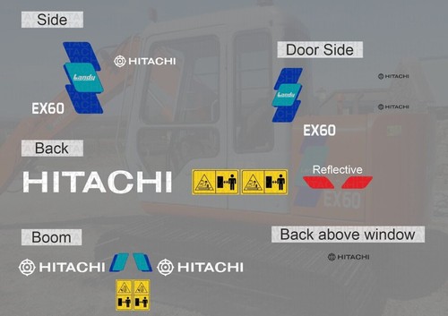 Hitachi ex60 digger - hitachi, ex60-3