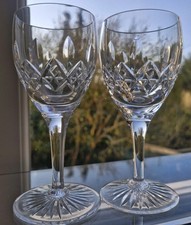 Pair of Stuart Crystal Glencoe