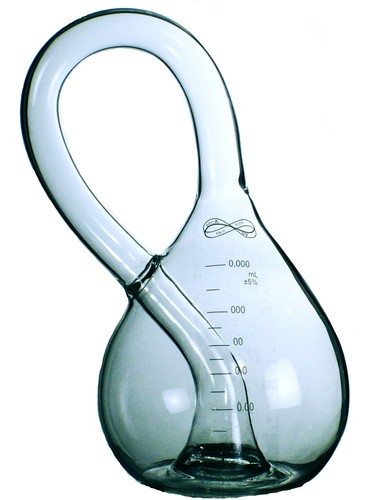 Handmade clear glass klein - glass,
