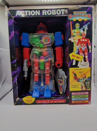 Sonic ranger action - sonic, robot