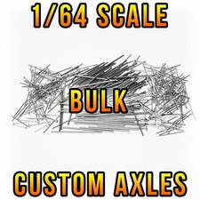 1/64 Scale Custom Adjustable BULK AXLES for Hot ... Real Rider Wheels Rims